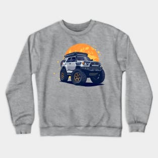 SUV Offroad Artwork Crewneck Sweatshirt